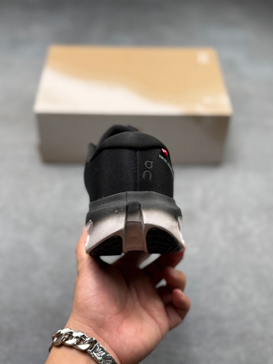 On Cloudsurfer 3 Black & Grey Sneakers