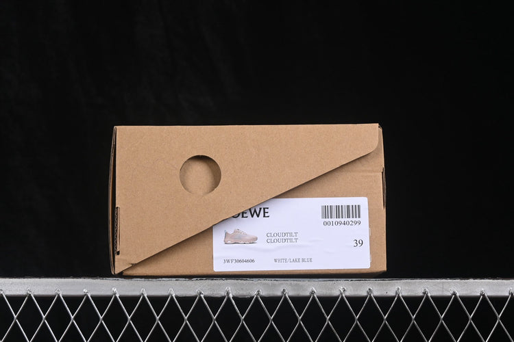 LOEWE x On Cloudsolo White & Blush Sneakers