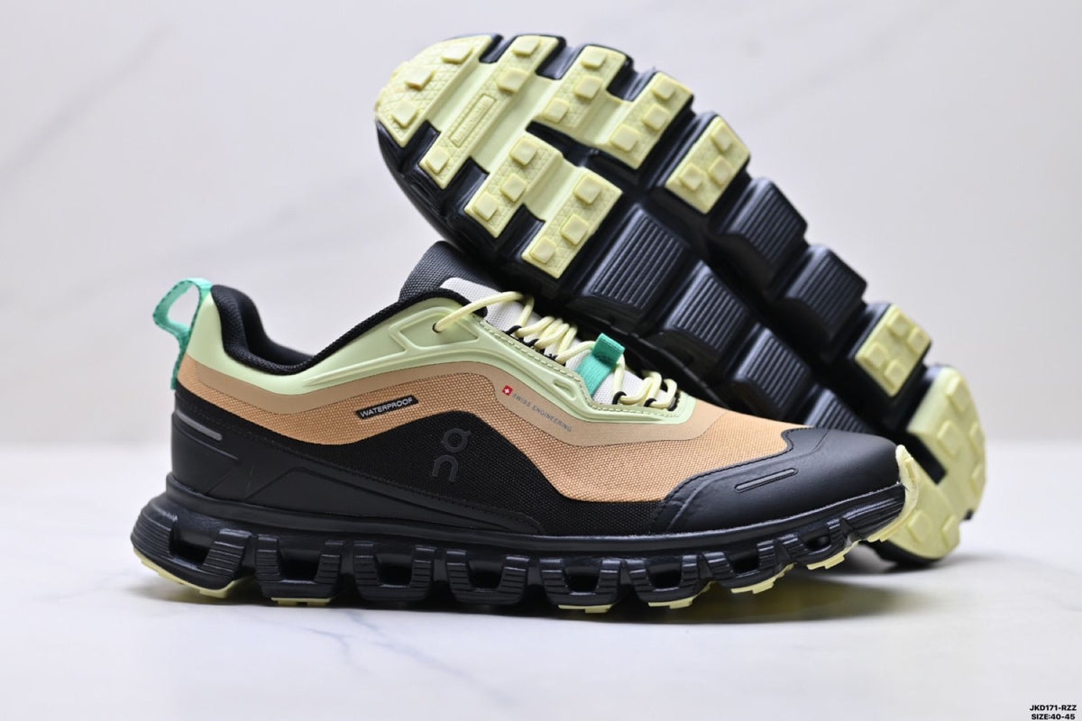 On Cloud 6 Geo Sand & Mint Sneakers