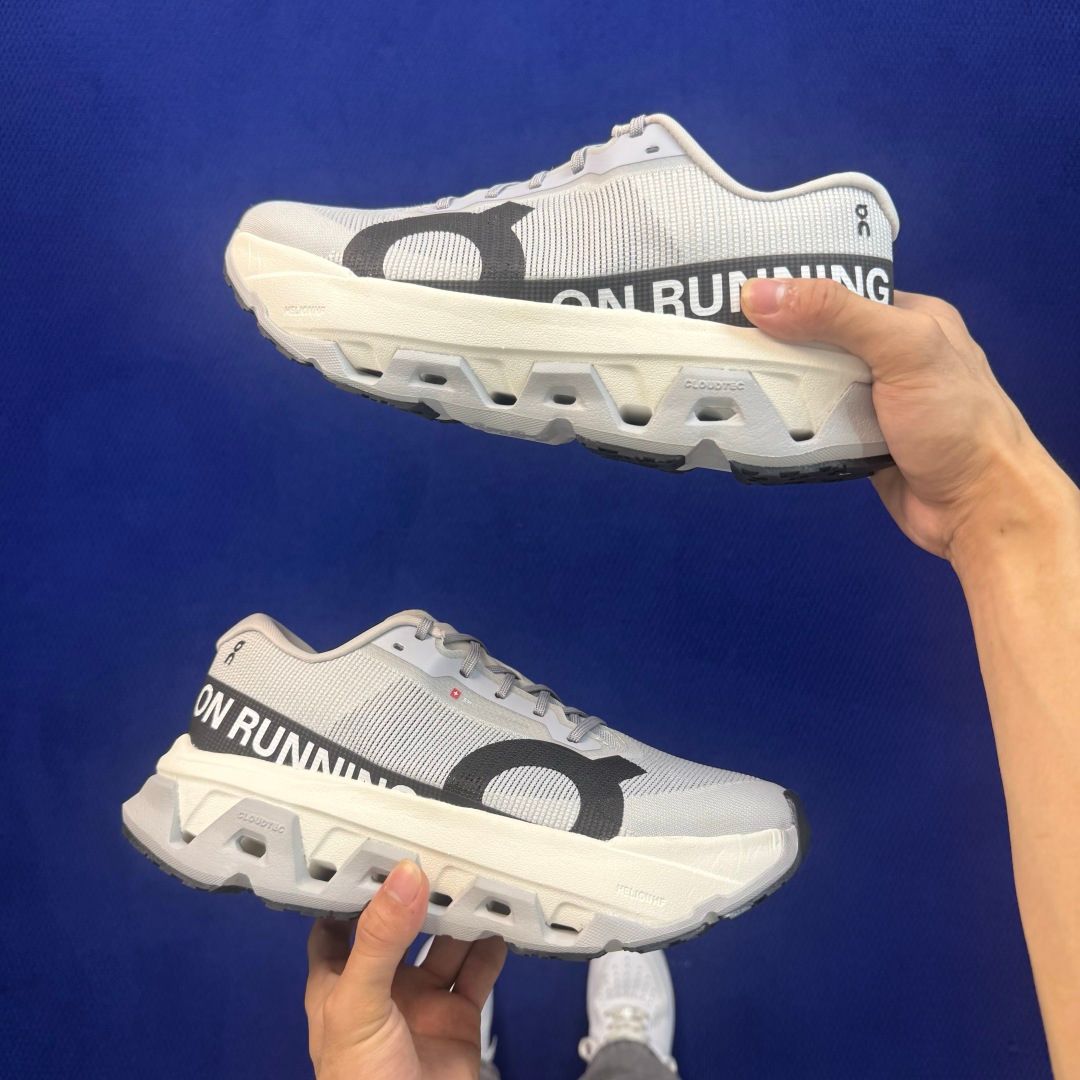 On Cloudmonster 3 Hyper Cream & Mint Sneakers