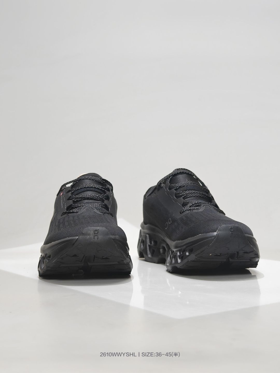 On Cloudmonster 3 All-Black Sneakers