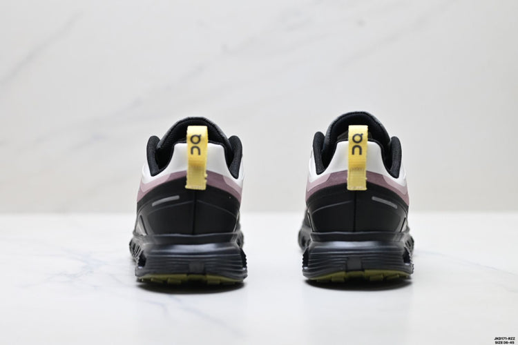 On Cloud 6 Geo Black & Taupe Sneakers