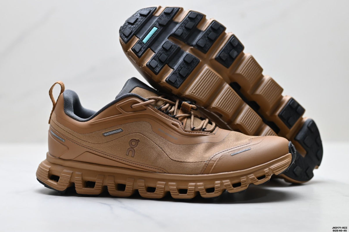 On Cloud 6 Geo Brown Sneakers