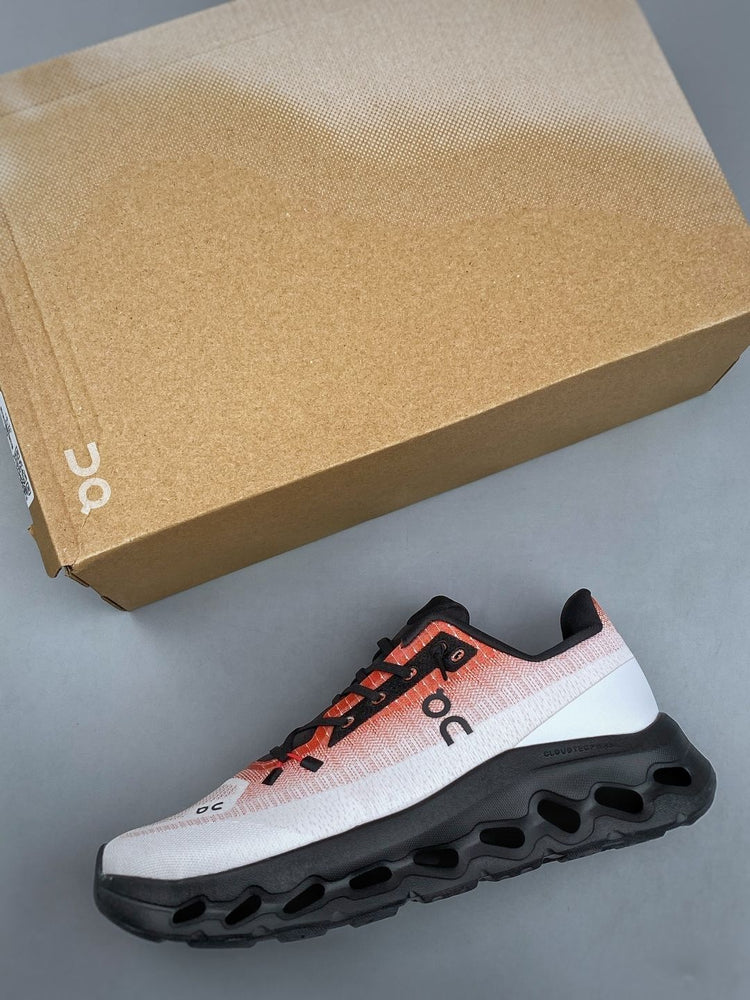On Cloud X 4 White & Coral Sneakers