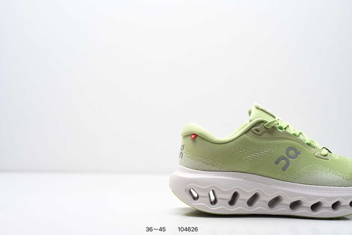 On Cloudsurfer 3 Pale Lime & White Sneakers