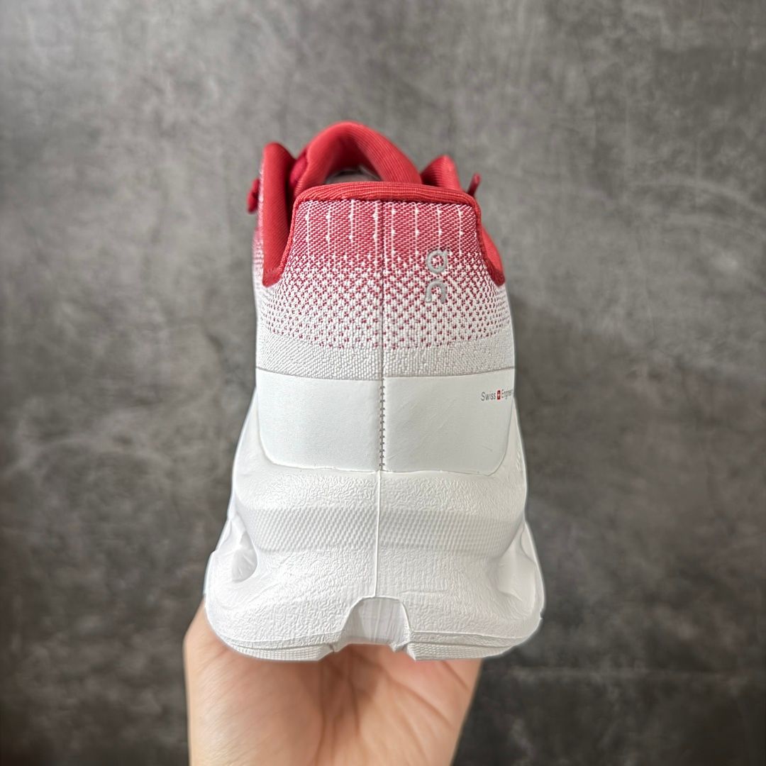 On Cloudtilt White & Red Sneakers