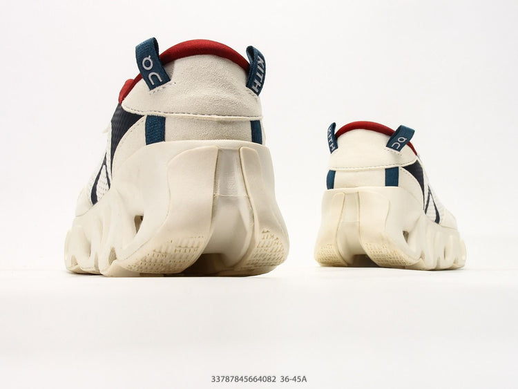 On Cloudswift K-Tech 2 Cream & Black Sneakers