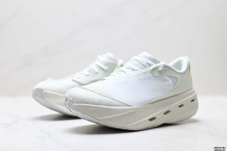 On Cloudboom Volt White & Grey Sneakers