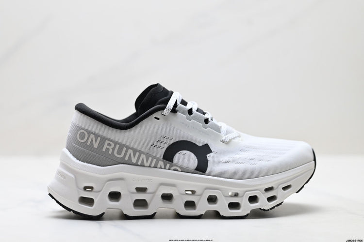 On Cloudmonster 3 White & Black Sneakers