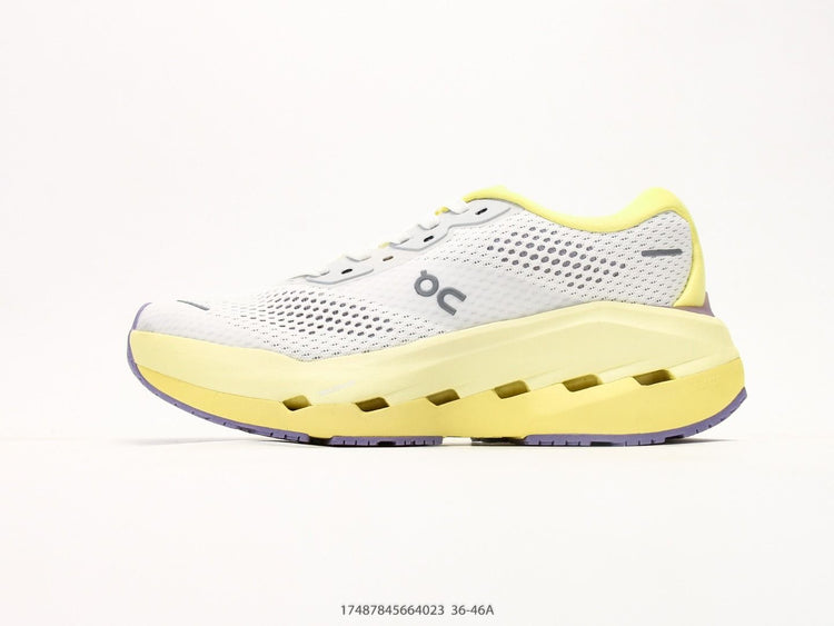On THE ROGER Pro Fire White & Yellow Sneakers
