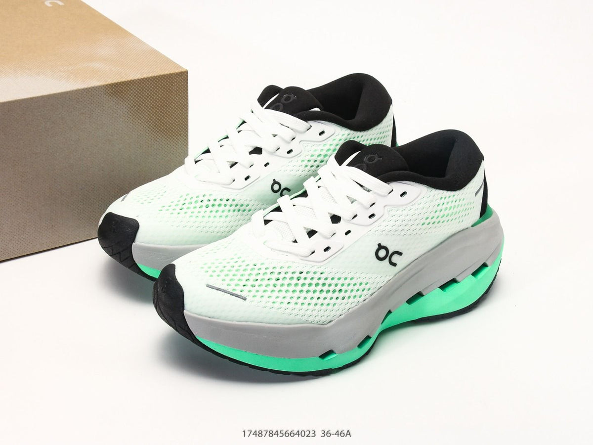 On THE ROGER Pro Fire White & Mint Sneakers