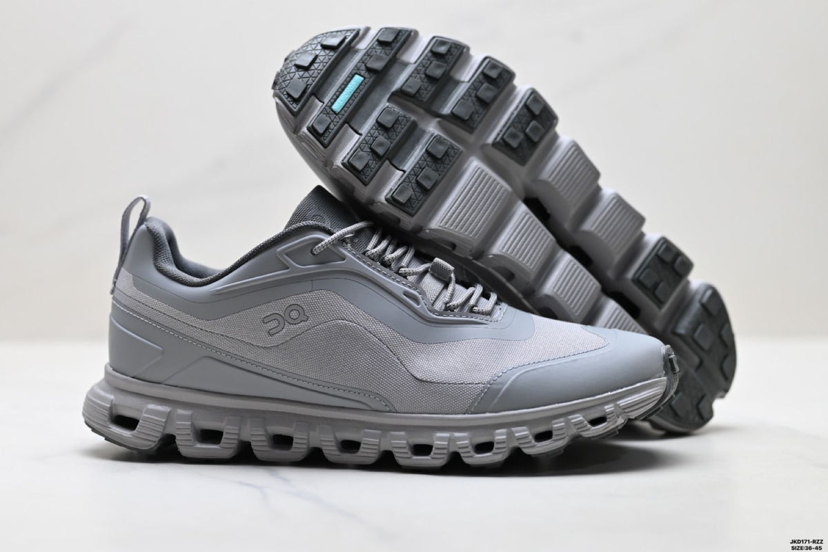On Cloud 6 Geo Grey Sneakers
