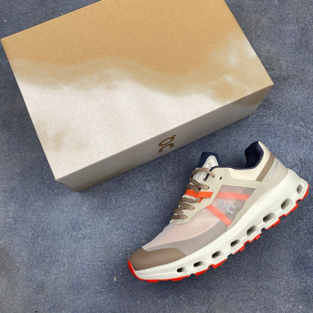 On Cloudvista 2 Sand & Coral Sneakers