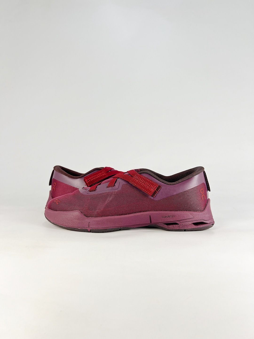 On Cloudnova Moon Burgundy Sneakers