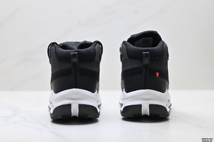 On Cloudhorizon 2 Mid Black & White Sneakers