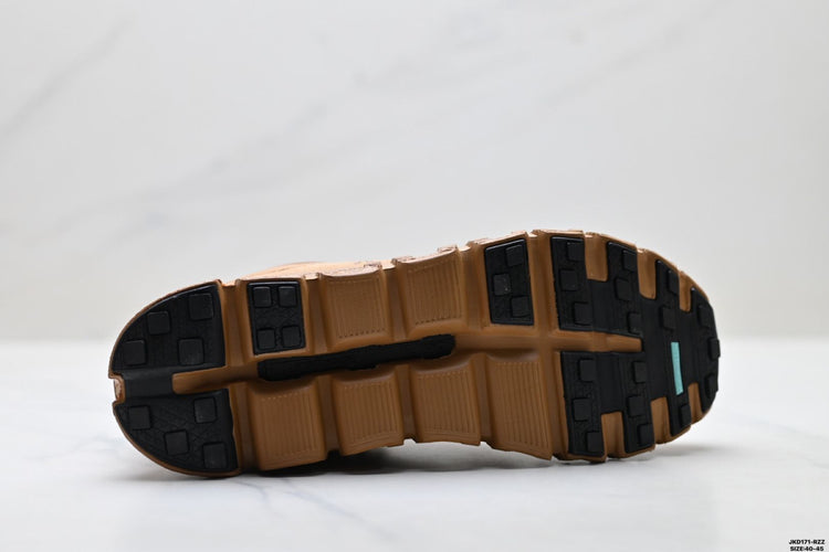 On Cloud 6 Geo Brown Sneakers