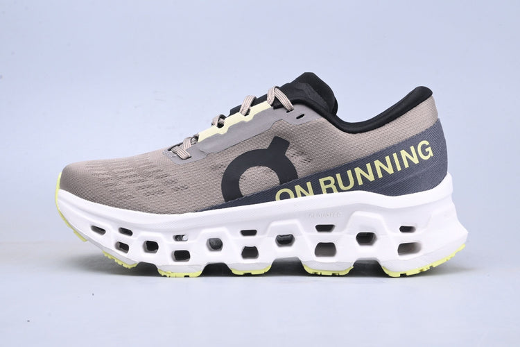 On Cloudmonster 3 Grey & Black Sneakers