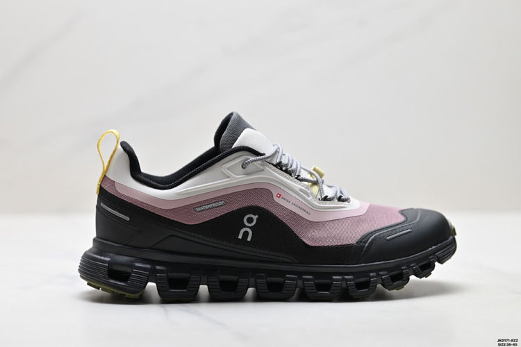 On Cloud 6 Geo Black & Taupe Sneakers