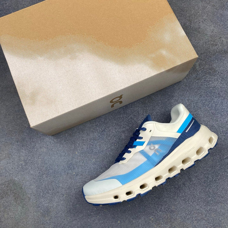 On Cloudvista 2 Cream & Sky Blue Sneakers