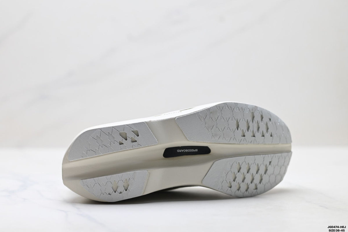 On Cloudboom Volt White & Grey Sneakers