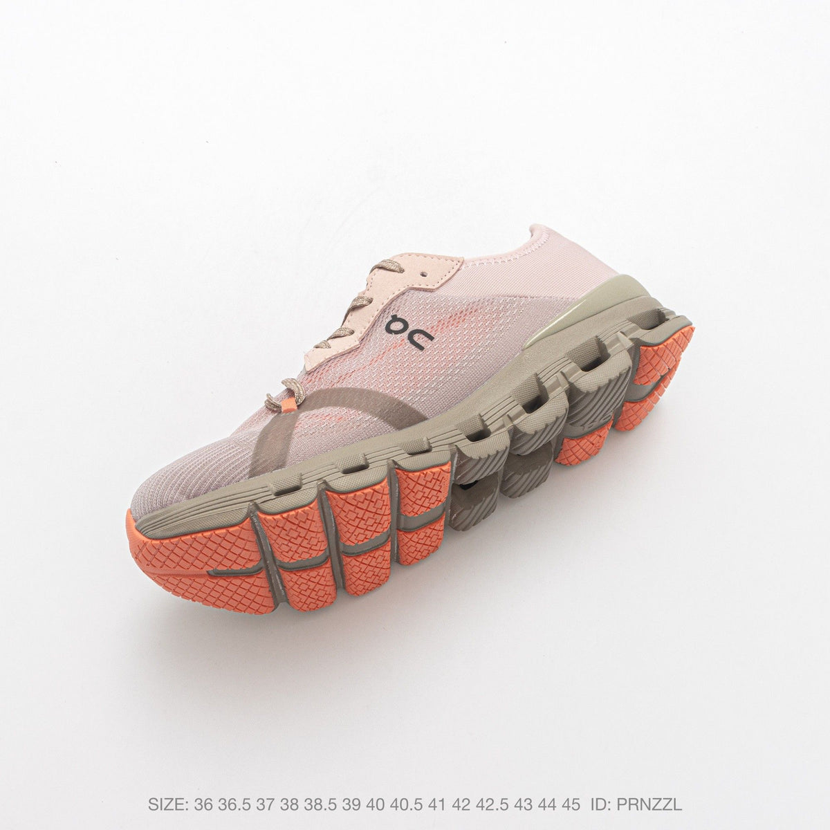 On Cloud X 4 Blush Pink & Taupe Sneakers