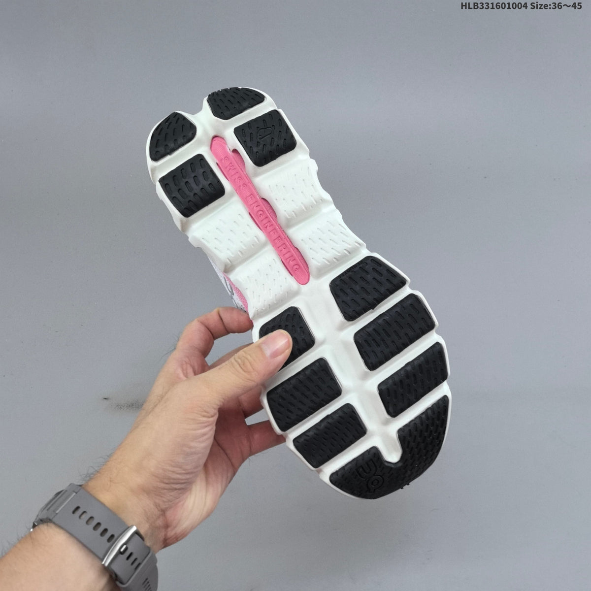 On Cloud X Tempo White & Pink Sneakers
