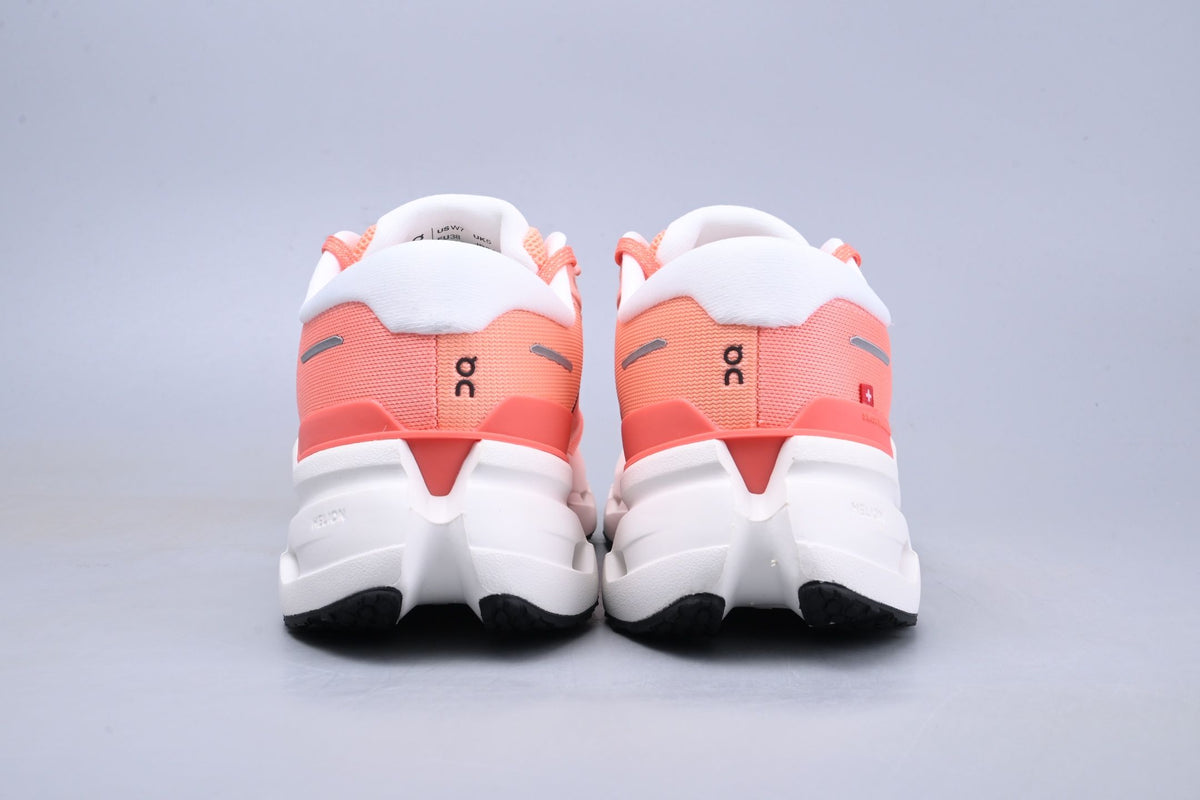 On Cloudrunner 3 Coral & White Sneakers