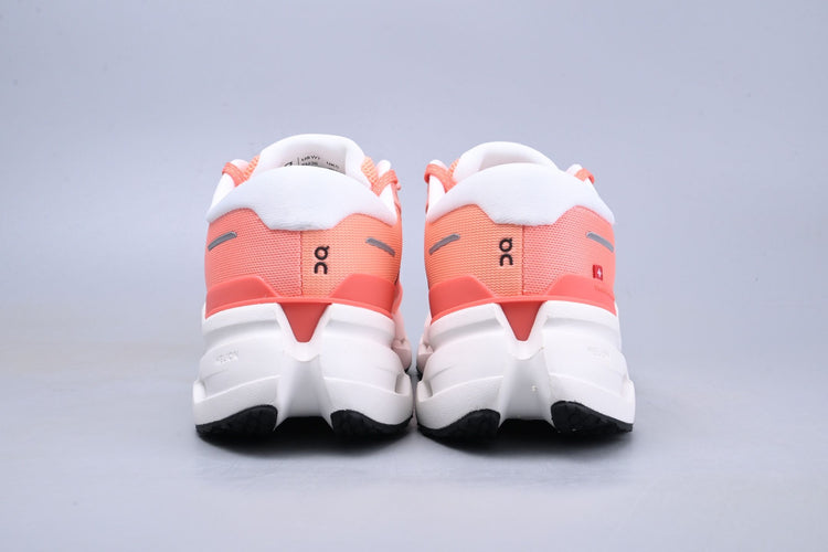 On Cloudrunner 3 Coral & White Sneakers