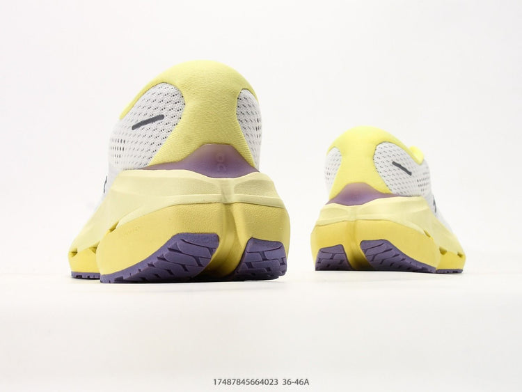 On THE ROGER Pro Fire White & Yellow Sneakers