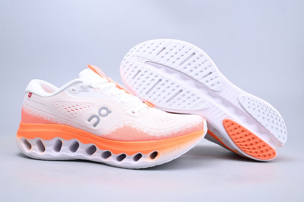 On Cloudtilt White & Orange Sneakers