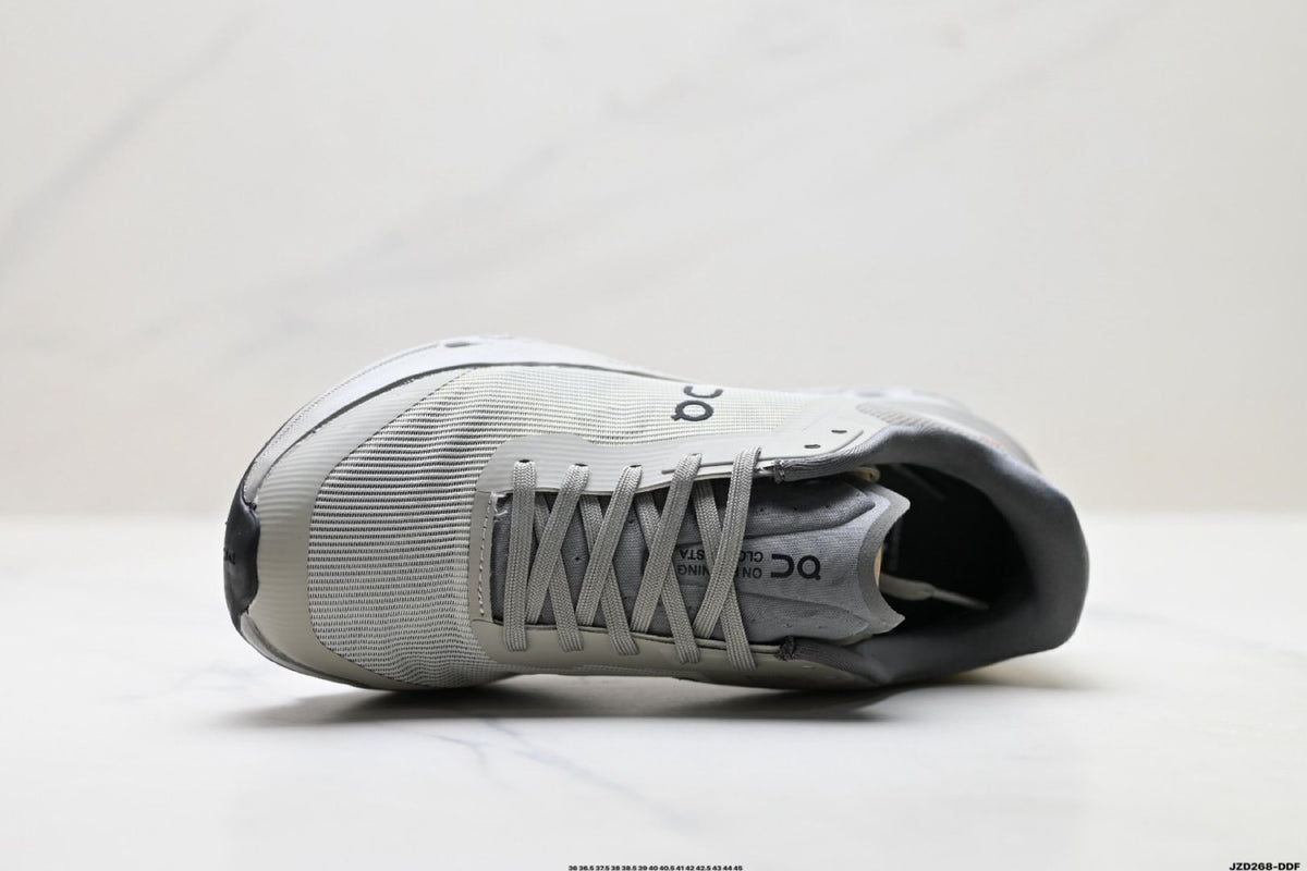 On Cloudvista 3 Grey & Lime Sneakers