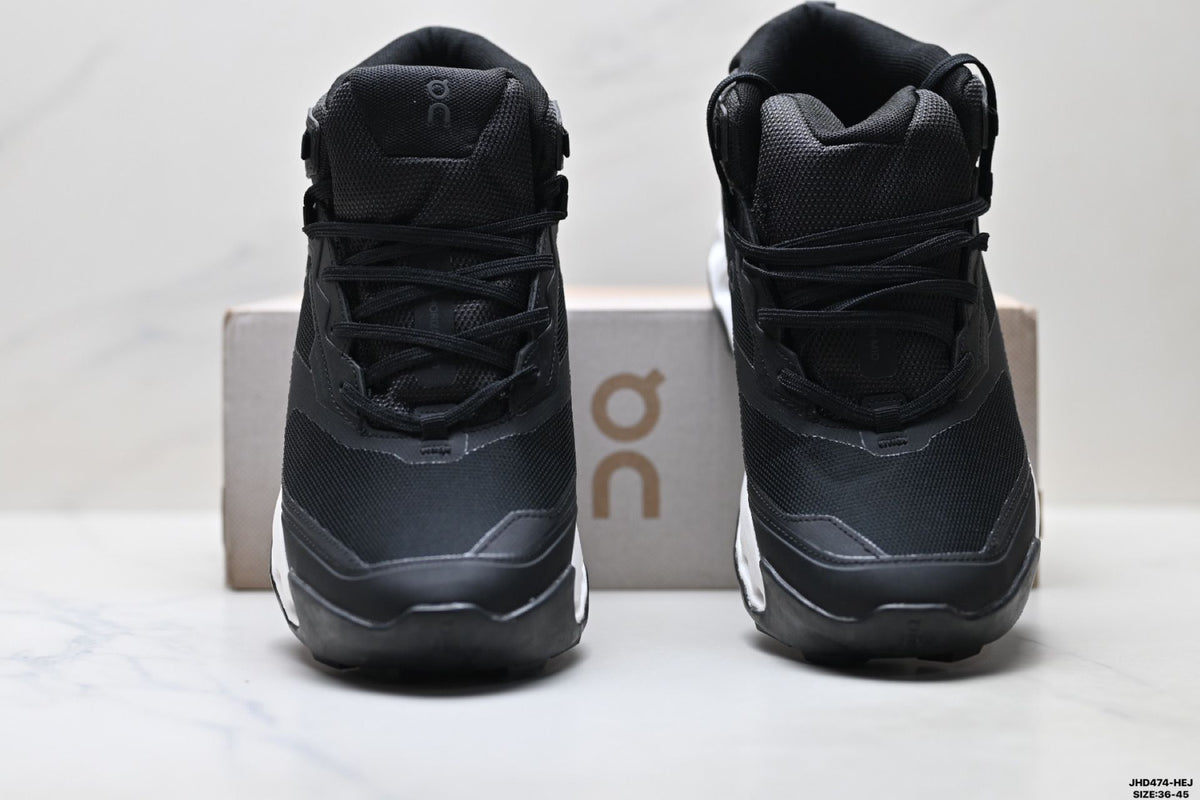 On Cloudhorizon 2 Mid Black & White Sneakers