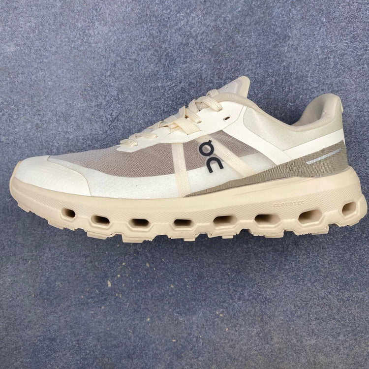 On Cloudvista 2 Cream & Stone Grey Sneakers