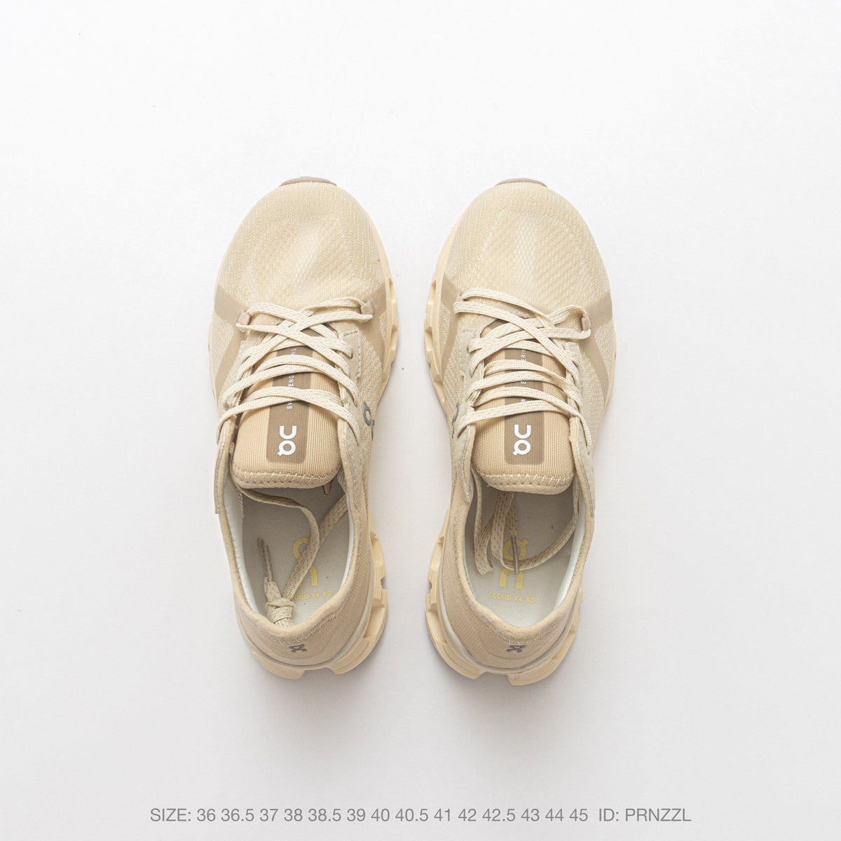 On Cloud X 4 Cream Sneakers