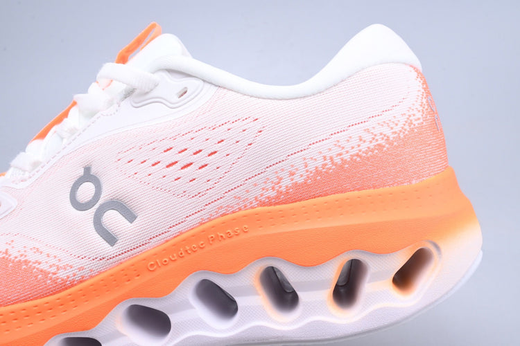 On Cloudtilt White & Orange Sneakers