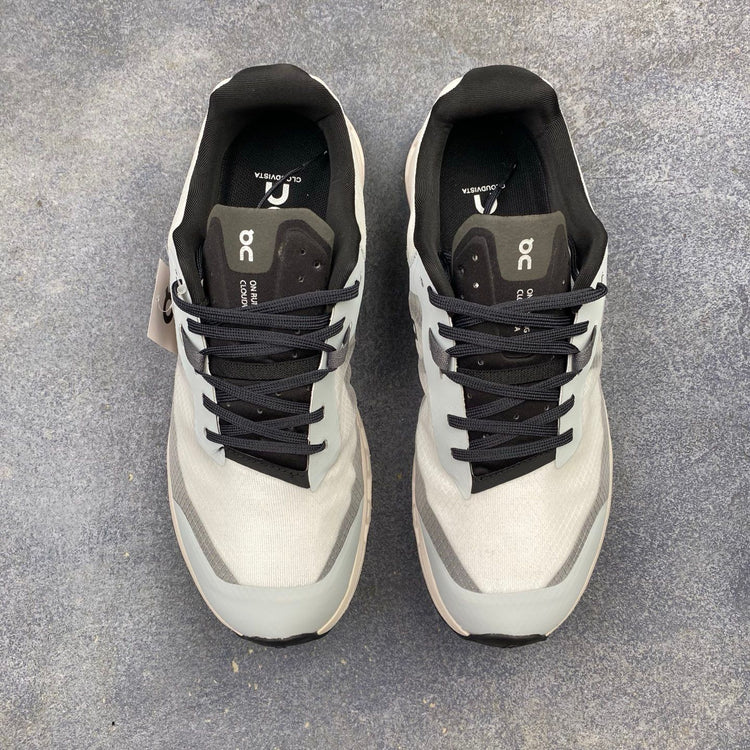 On Cloudvista 2 White & Grey Sneakers