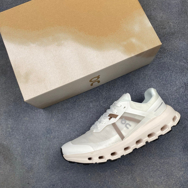On Cloudvista 2 Cream & Taupe Sneakers