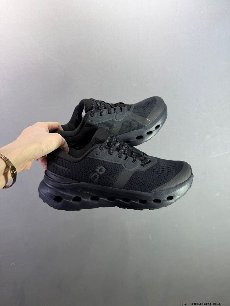 On Cloudrunner 3 Black & Charcoal Sneakers