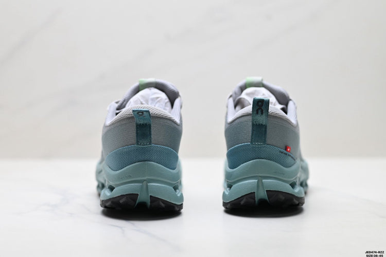 On Cloudsurfer Trail 2 WP Grey & Sage Sneakers
