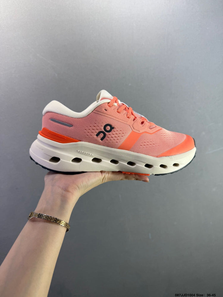 On Cloudrunner 3 Coral & Cream Sneakers