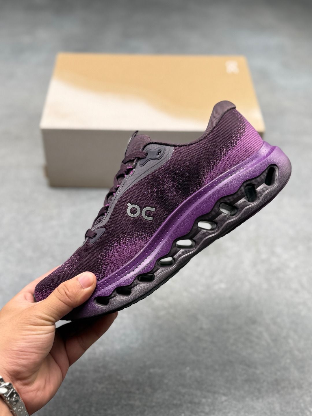 On Cloudsurfer 3 Plum & Purple Sneakers