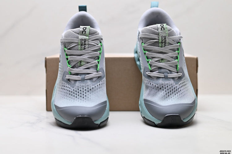 On Cloudsurfer Trail 2 WP Grey & Sage Sneakers