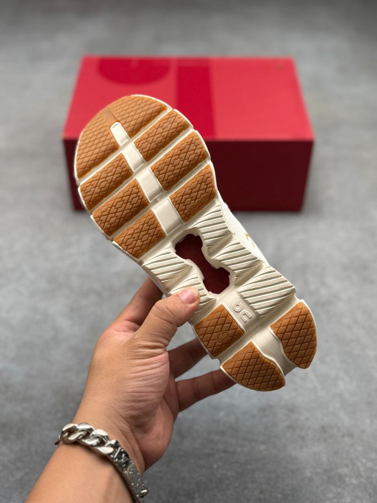 On Cloud X 4 Cream Sneakers