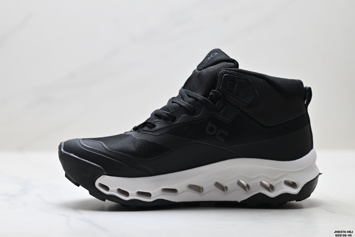 On Cloudhorizon 2 Mid Black & White Sneakers