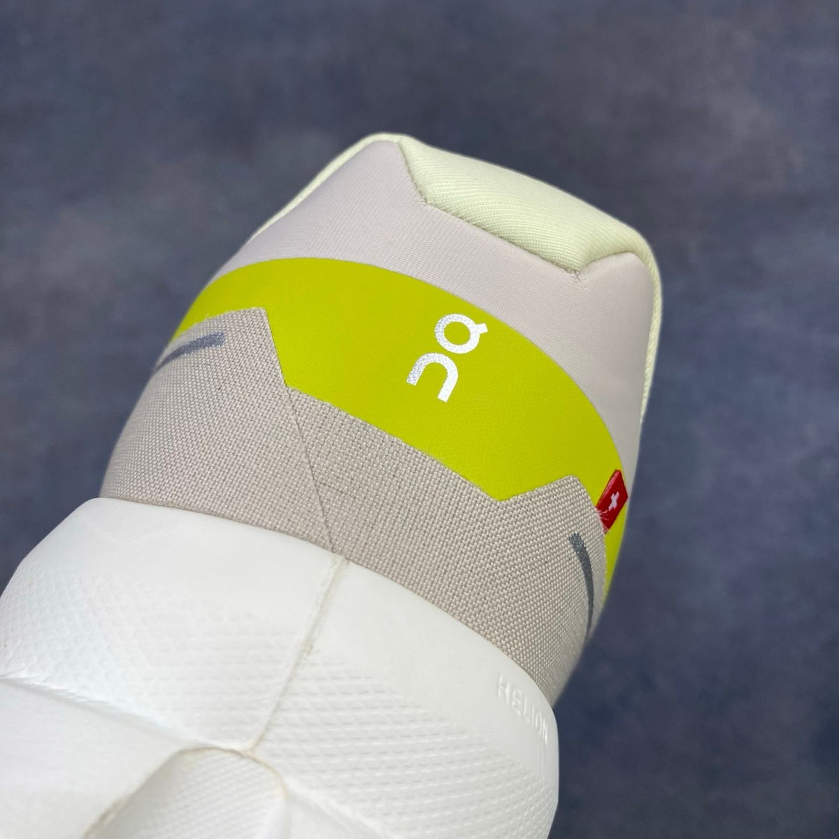 On Cloudvista 2 Cream & Lime Sneakers