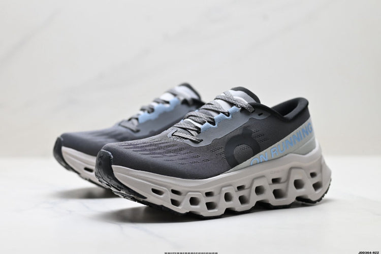 On Cloudmonster 3 Charcoal & Grey Sneakers