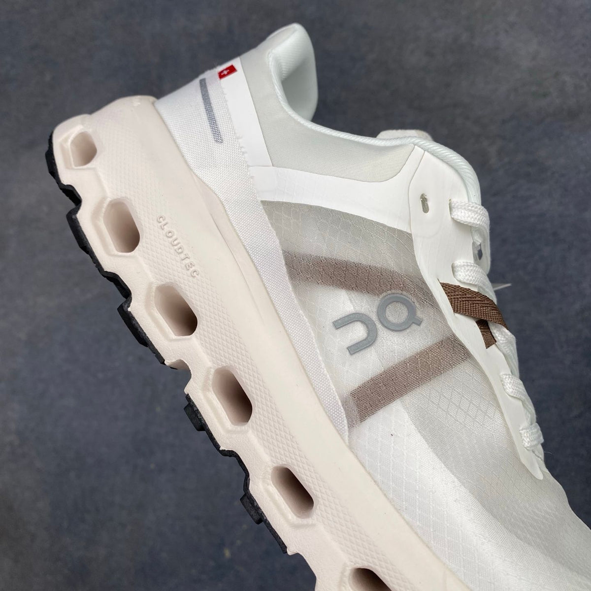 On Cloudvista 2 Cream & Taupe Sneakers