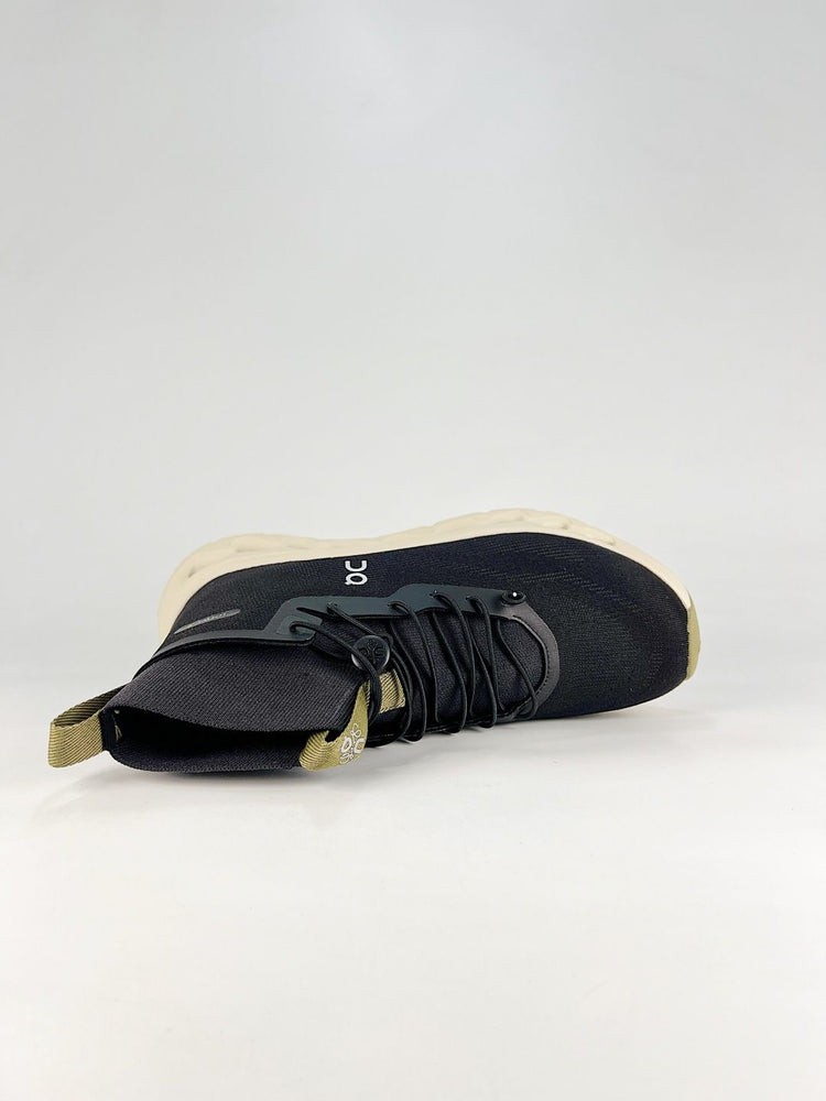 On Black & Ivory High-Top Sneakers