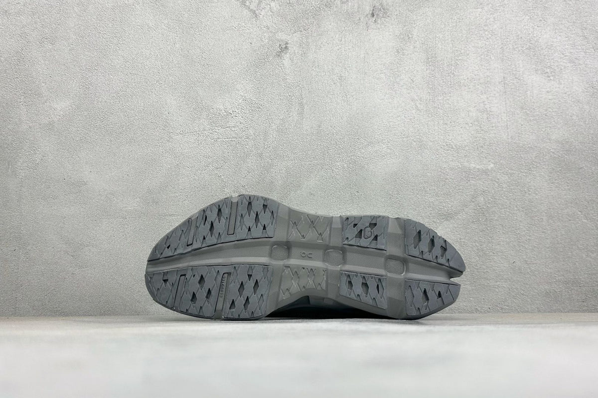 On Cloudmonster Hyper Green & Charcoal Sneakers