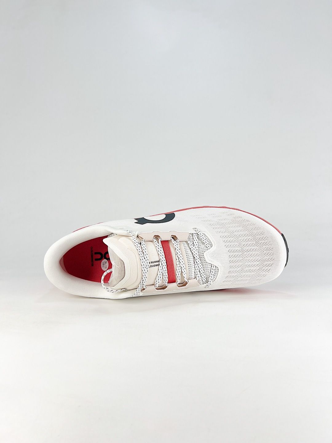 On Cloudmonster 3 Hyper White & Coral Sneakers